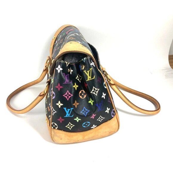 LOUIS VUITTON M40202 MonogramMulticolore BeverlyGM Hand Bag Tote Shoulder Bag - Picture 15 of 16
